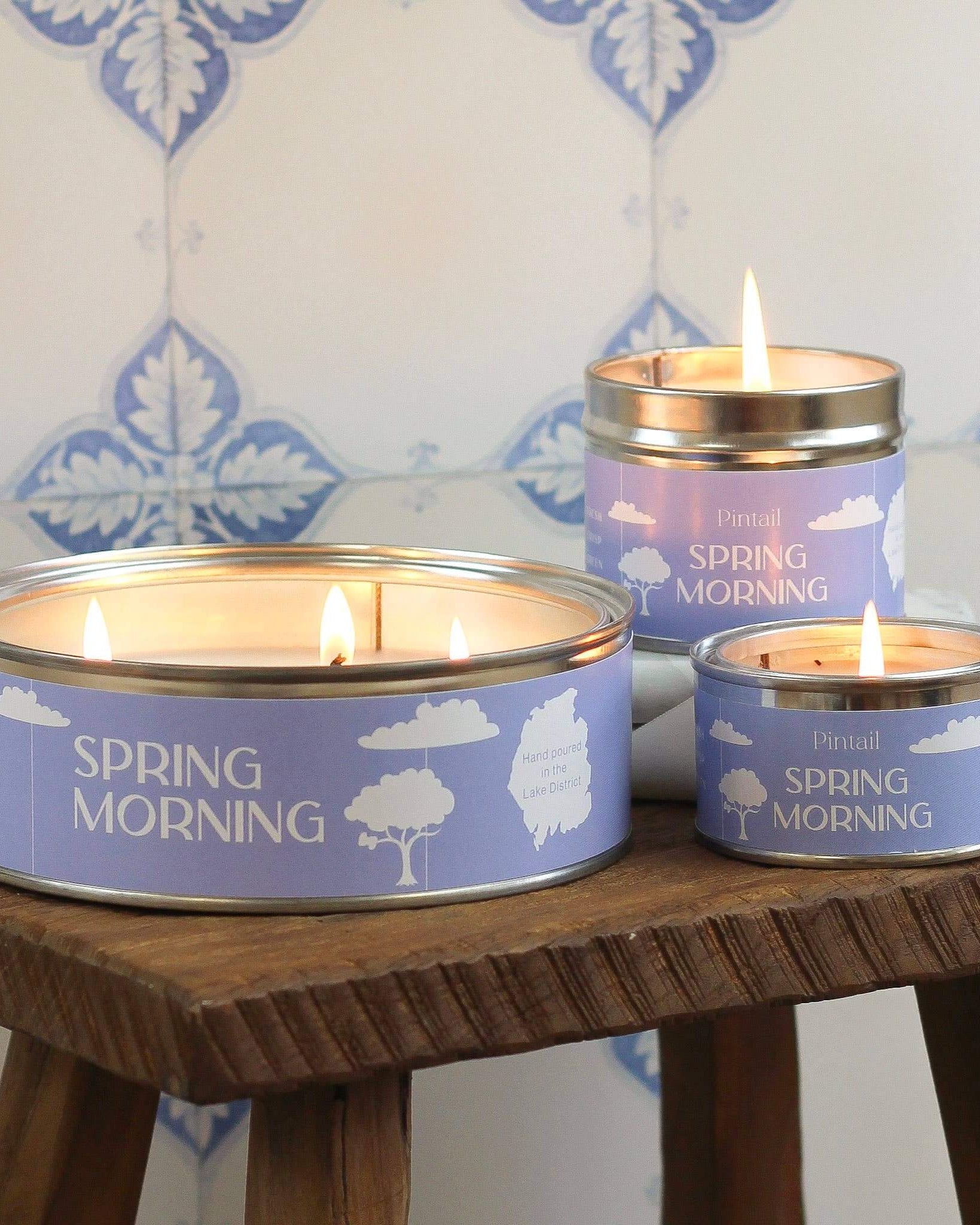 Spring Morning Paint Pot Candle - Benny and Mollie