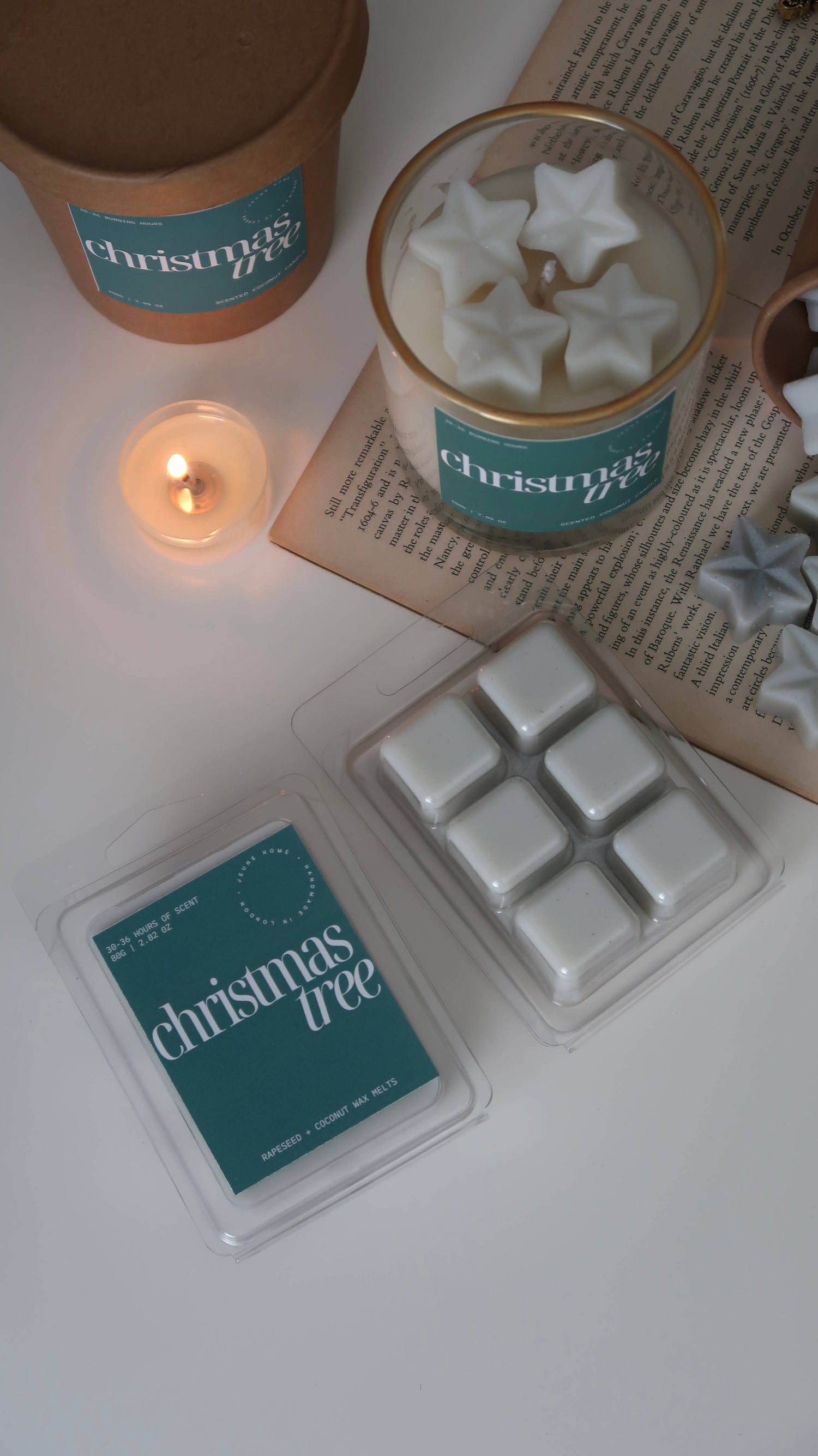 Christmas Tree Scented Wax Melt Bar