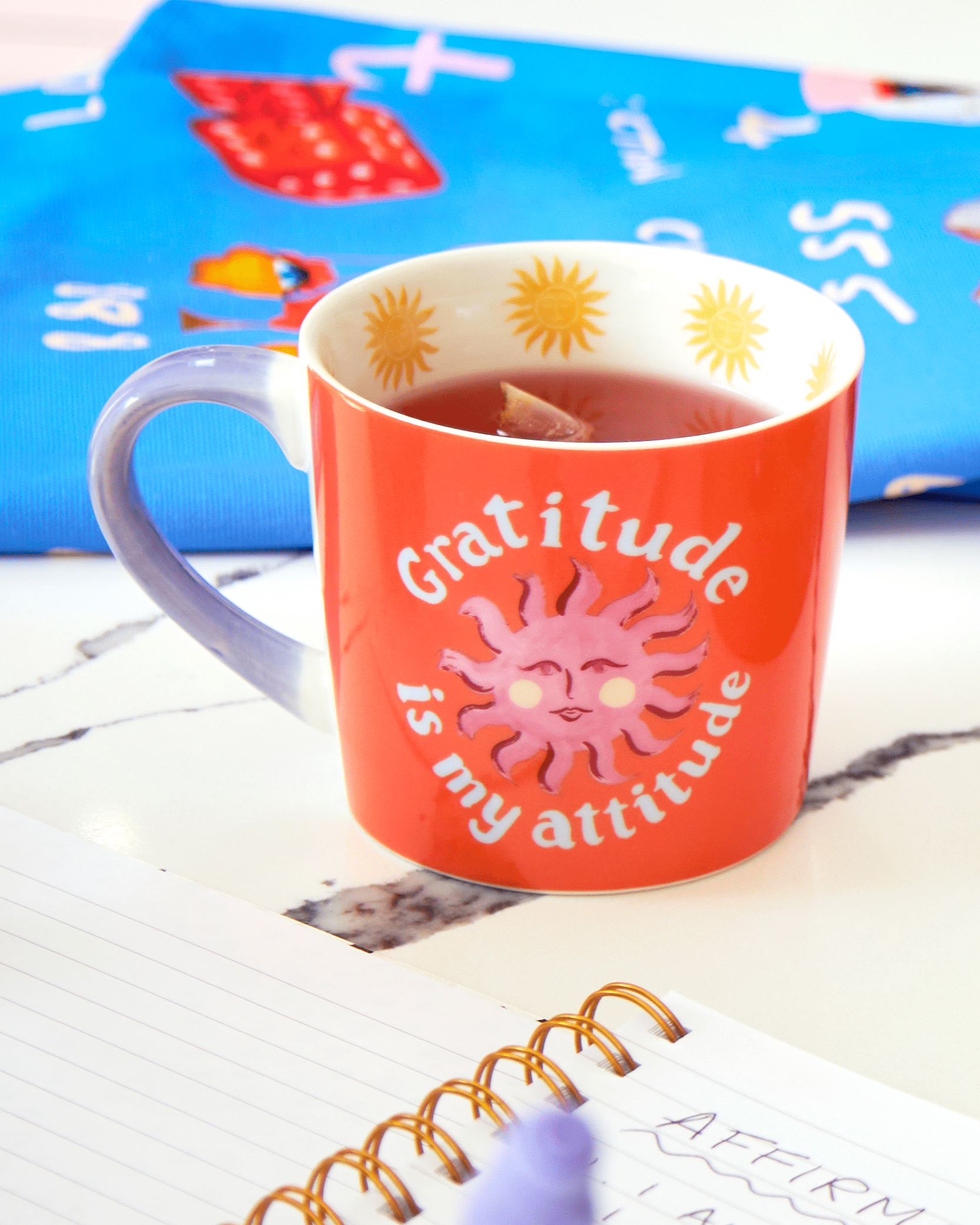 Gratitude Is My Attitude Mug – New Bone China - Benny and Mollie