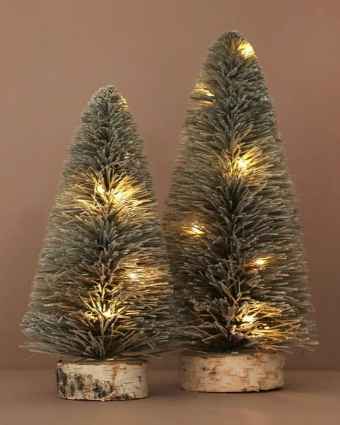 Large and Small Light Up LED Tree Ornament