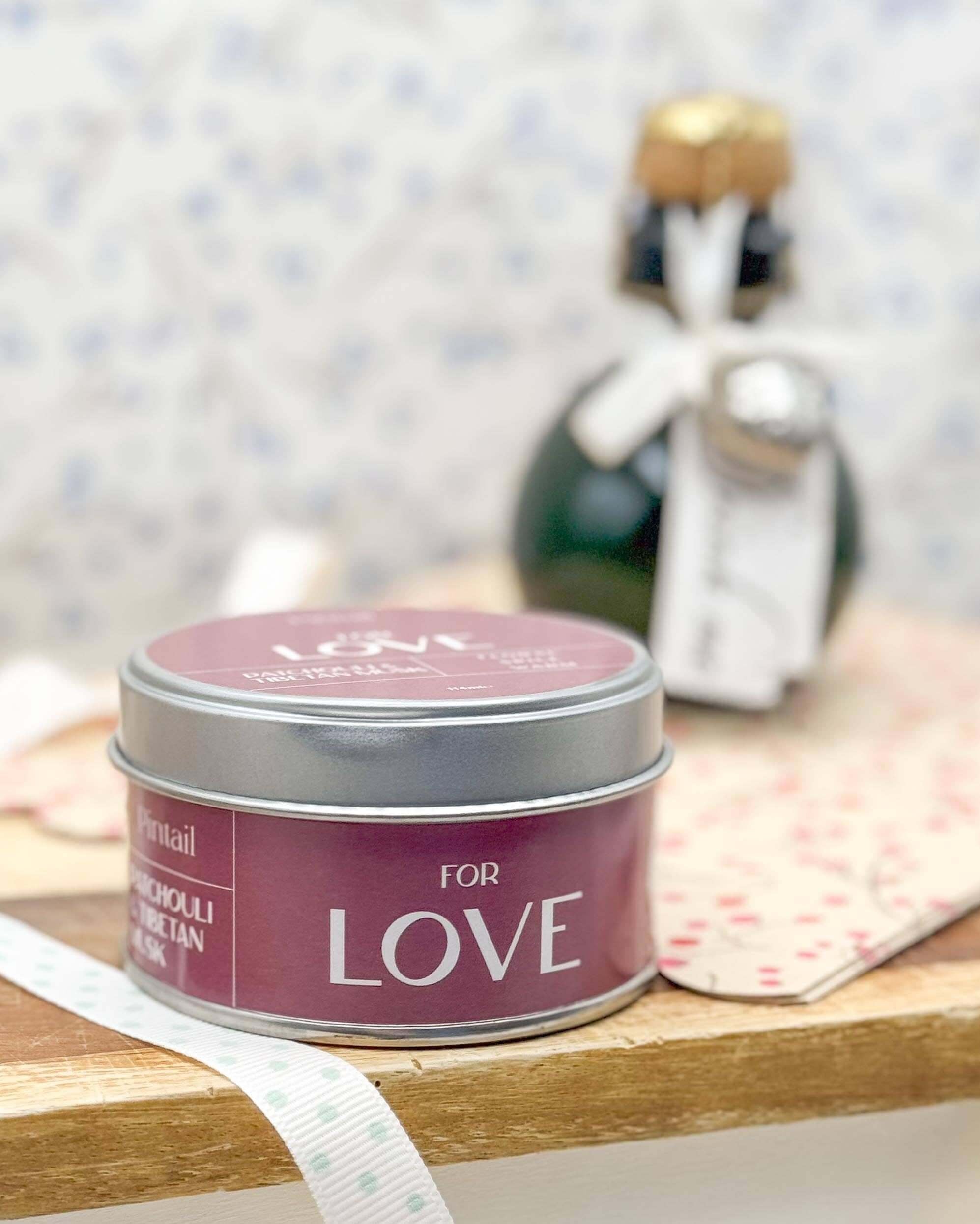 Patchouli and Tibetan Musk For Love Paint Pot Candle - Benny and Mollie