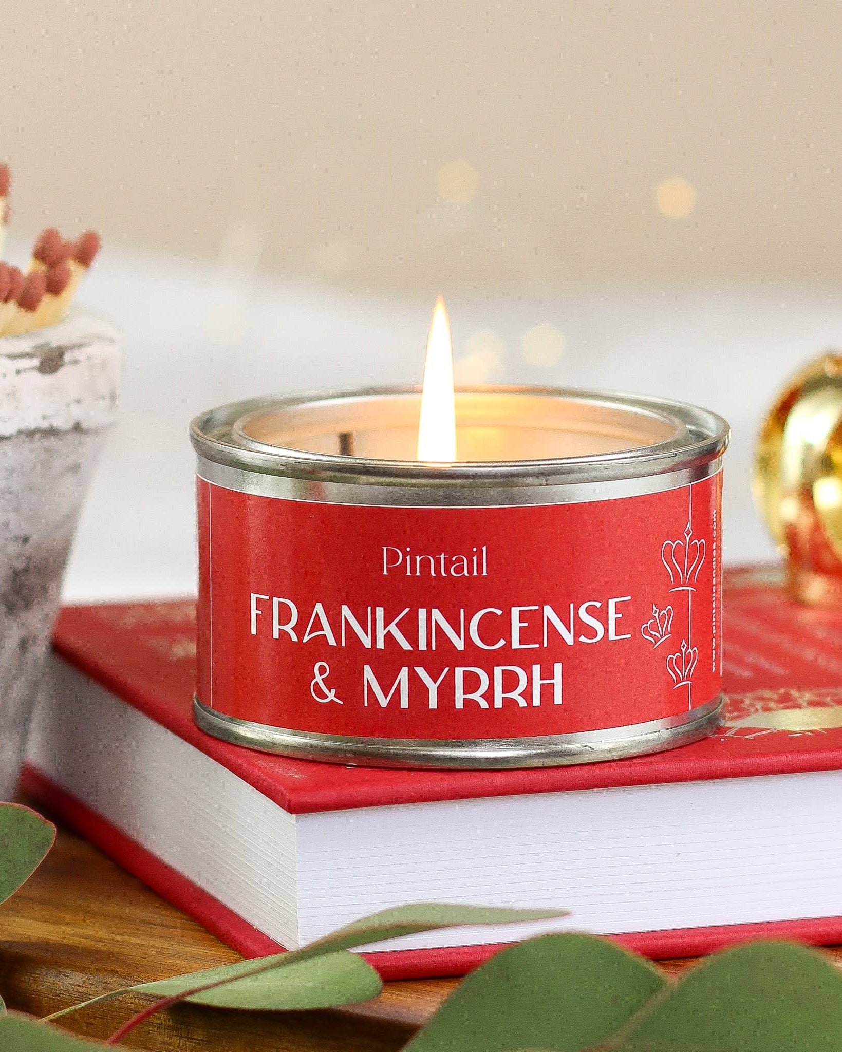 Frankincense & Myrrh Paint Pot Candle