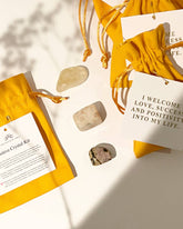 Positive Crystal Kits - Citrine, Sunstone, Rhodonite