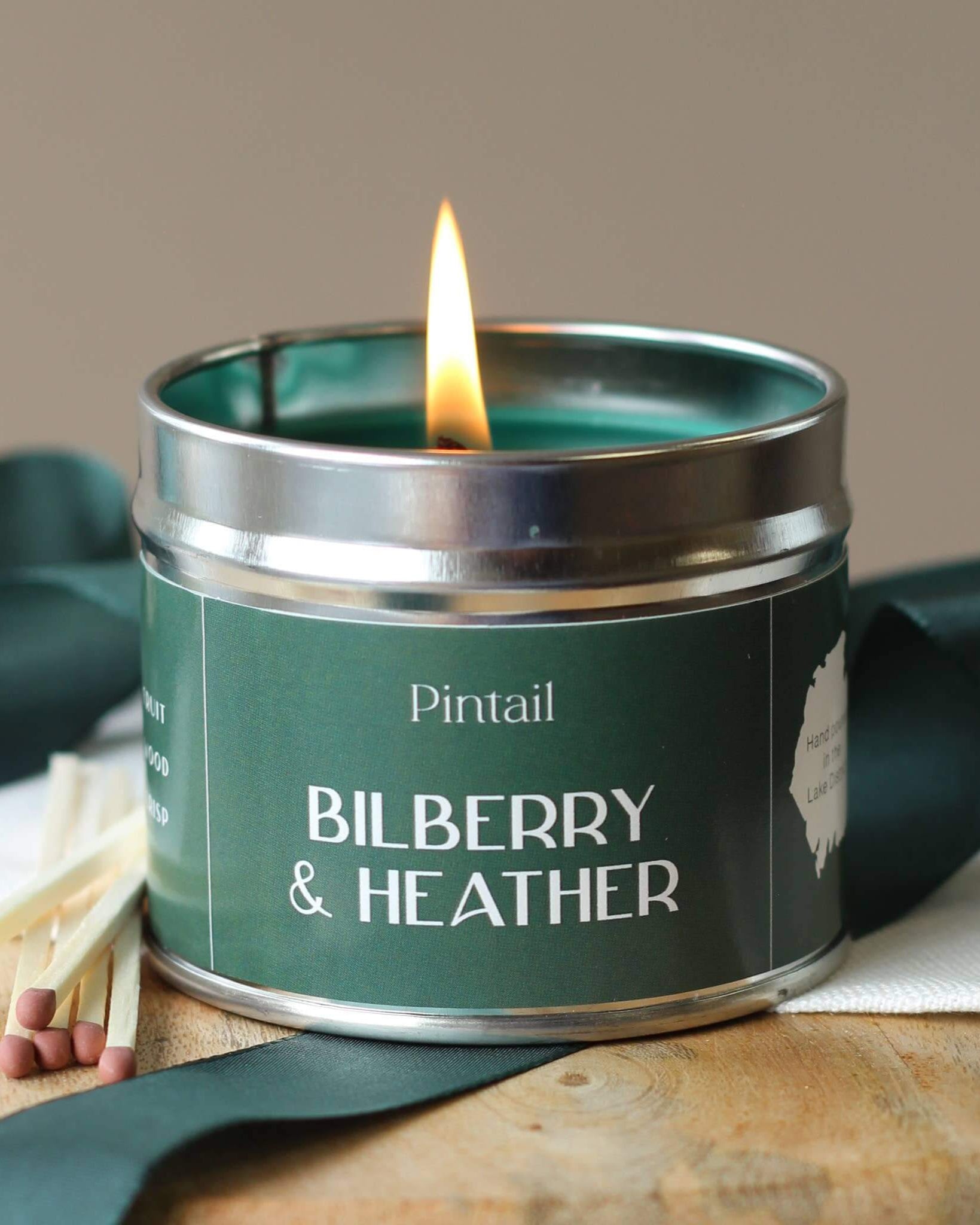 Bilberry & Heather Paint Pot Candle - Benny and Mollie