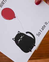 A Little Birdie Birthday Card - Benny and Mollie