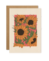 Sunflower Illustration Card