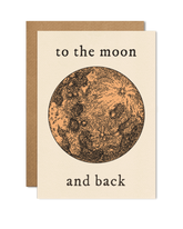To The Moon And Back Card