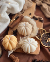 Scented Pumpkin Spice Soy Wax Candle - Benny and Mollie