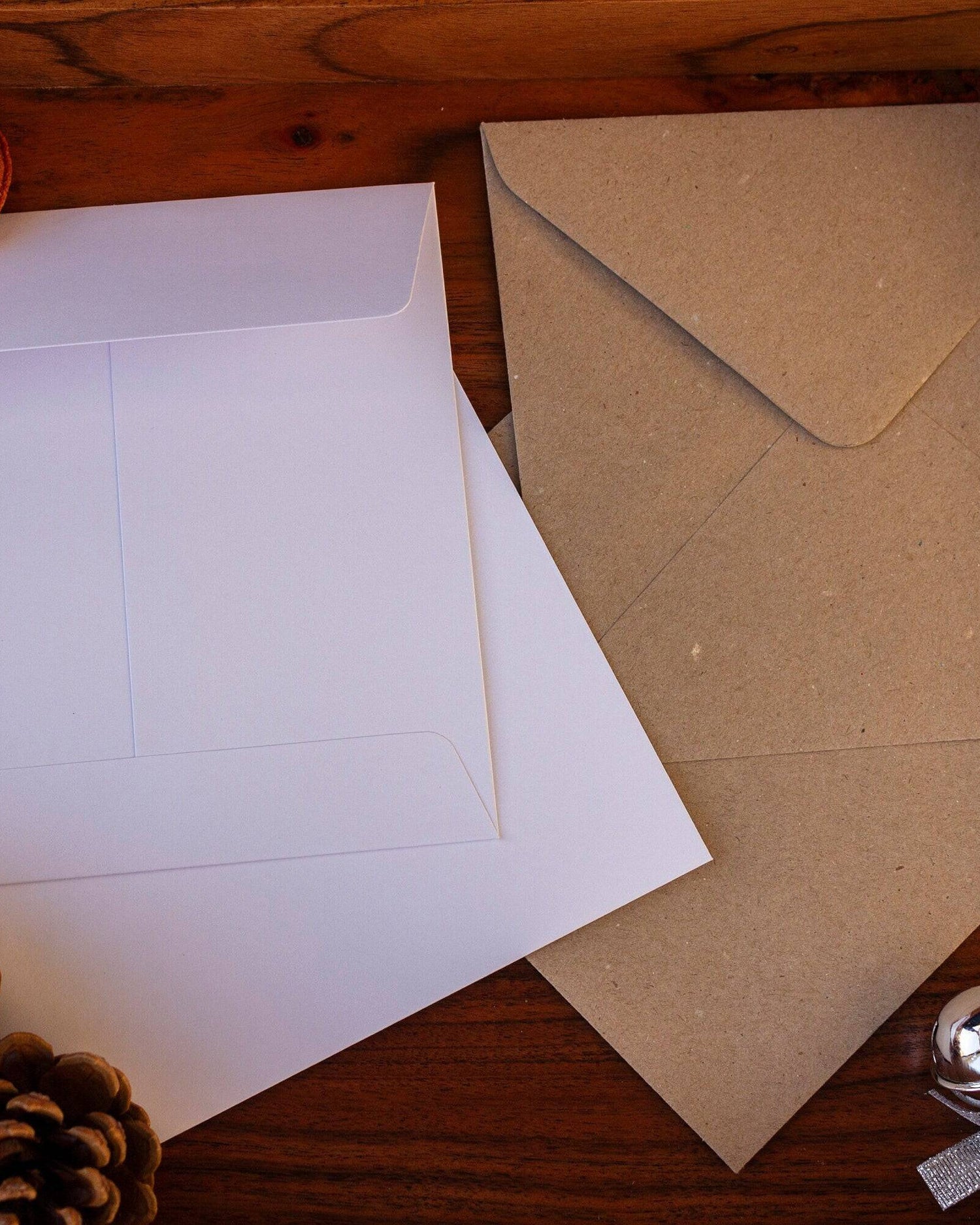 Robin on a Branch Christmas Card - Benny and Mollie