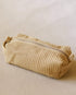 Handmade, eco-friendly Organic Toast Waffle Pouch crafted from organic fabric. Ideal for home décor or storage.