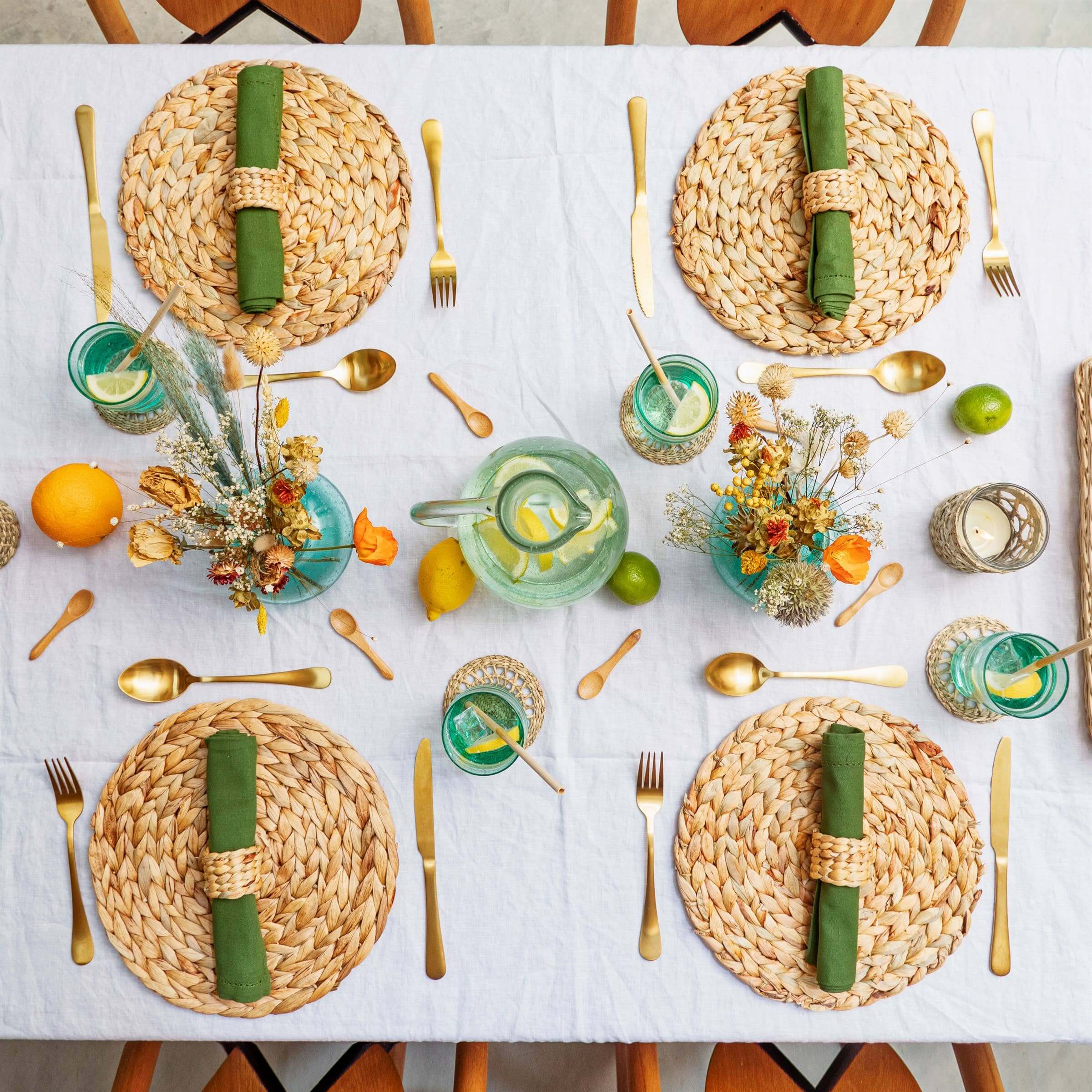 Water Hyacinth Placemat - Benny and Mollie