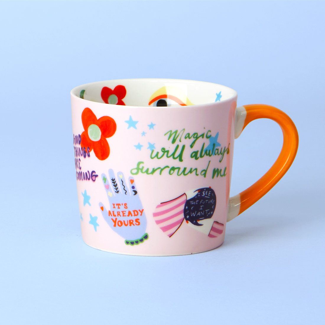 Manifesting Mantras Mug – New Bone China