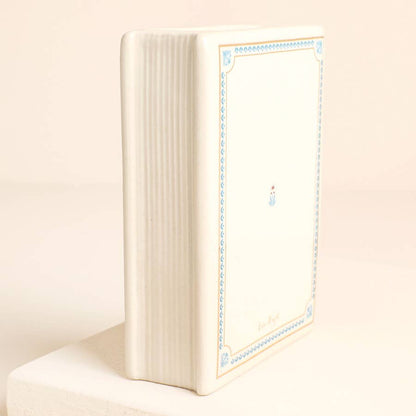Tale As Old As Time Mini Ceramic Book Vase