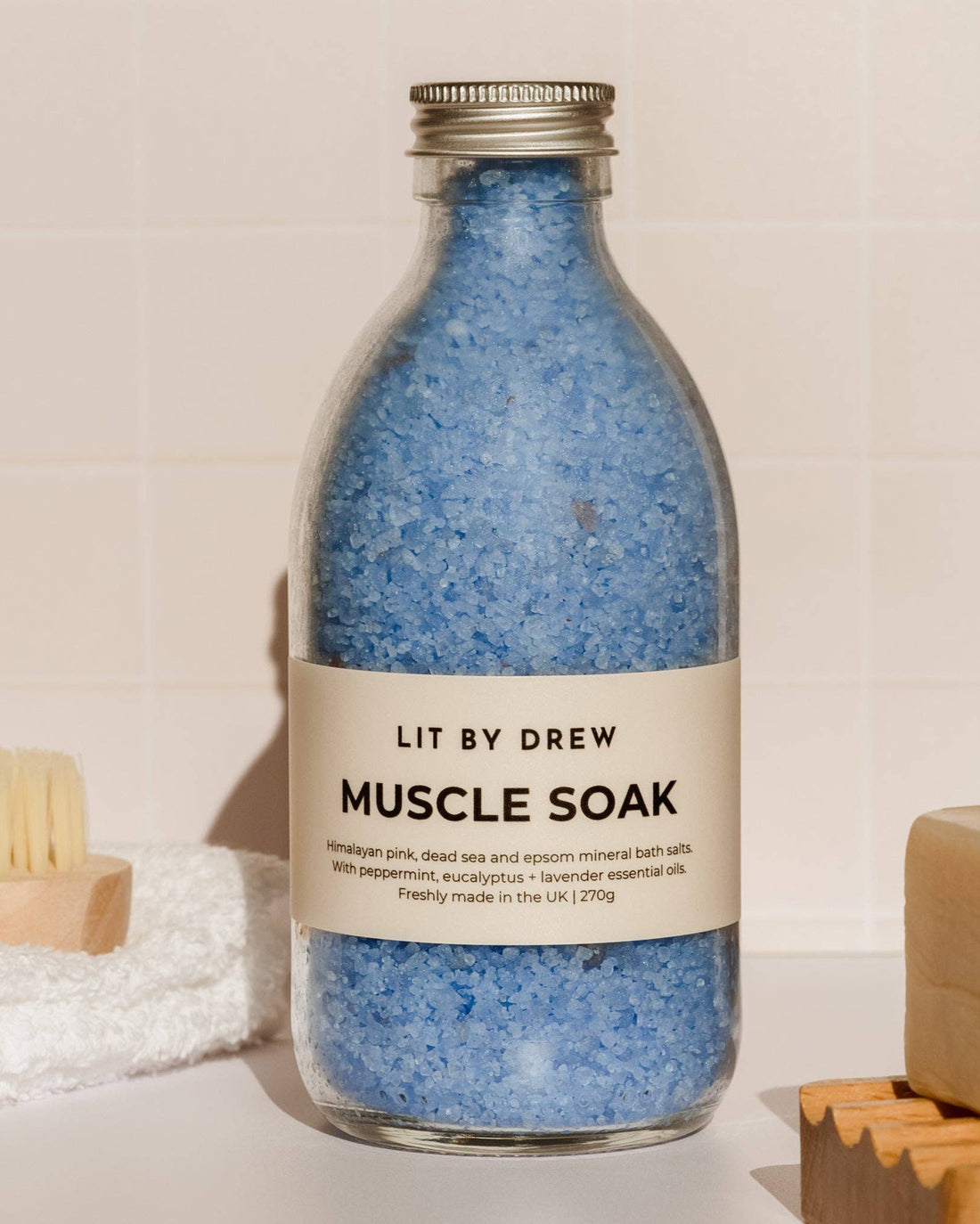 Muscle Soak Essential Oil Bath Salts - Benny and Mollie