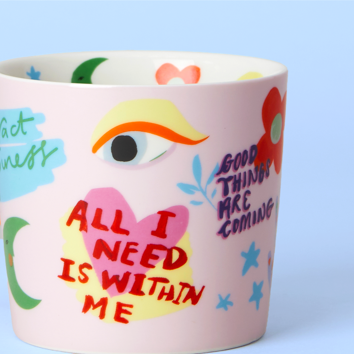 Manifesting Mantras Mug – New Bone China