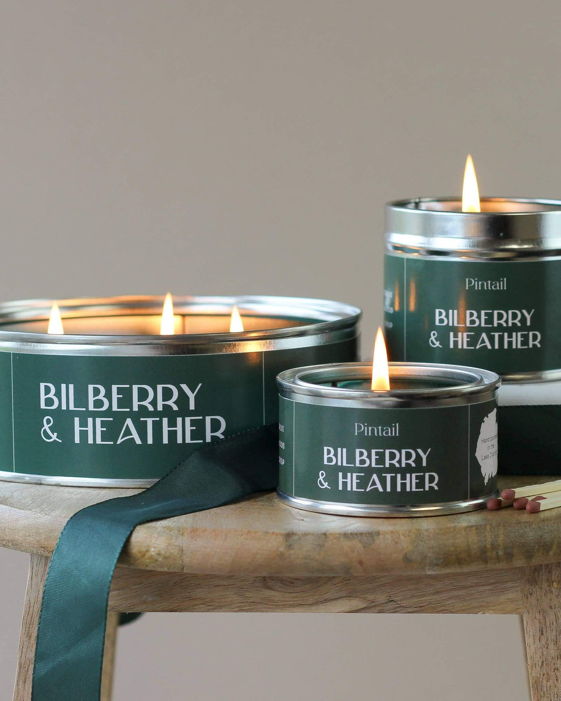 Bilberry & Heather Paint Pot Candle - Benny and Mollie
