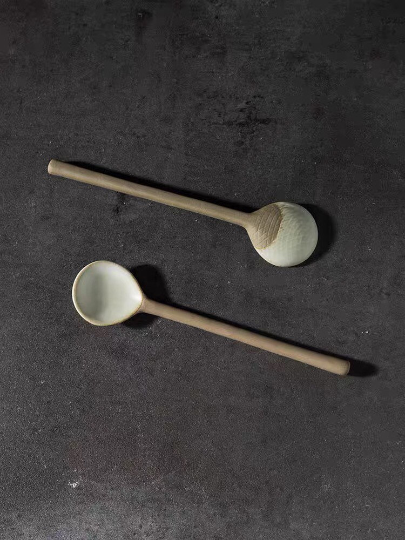 Handmade Ceramic Spoon - Set of 2