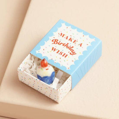 Tiny Matchbox Ceramic Tokens - Benny and Mollie