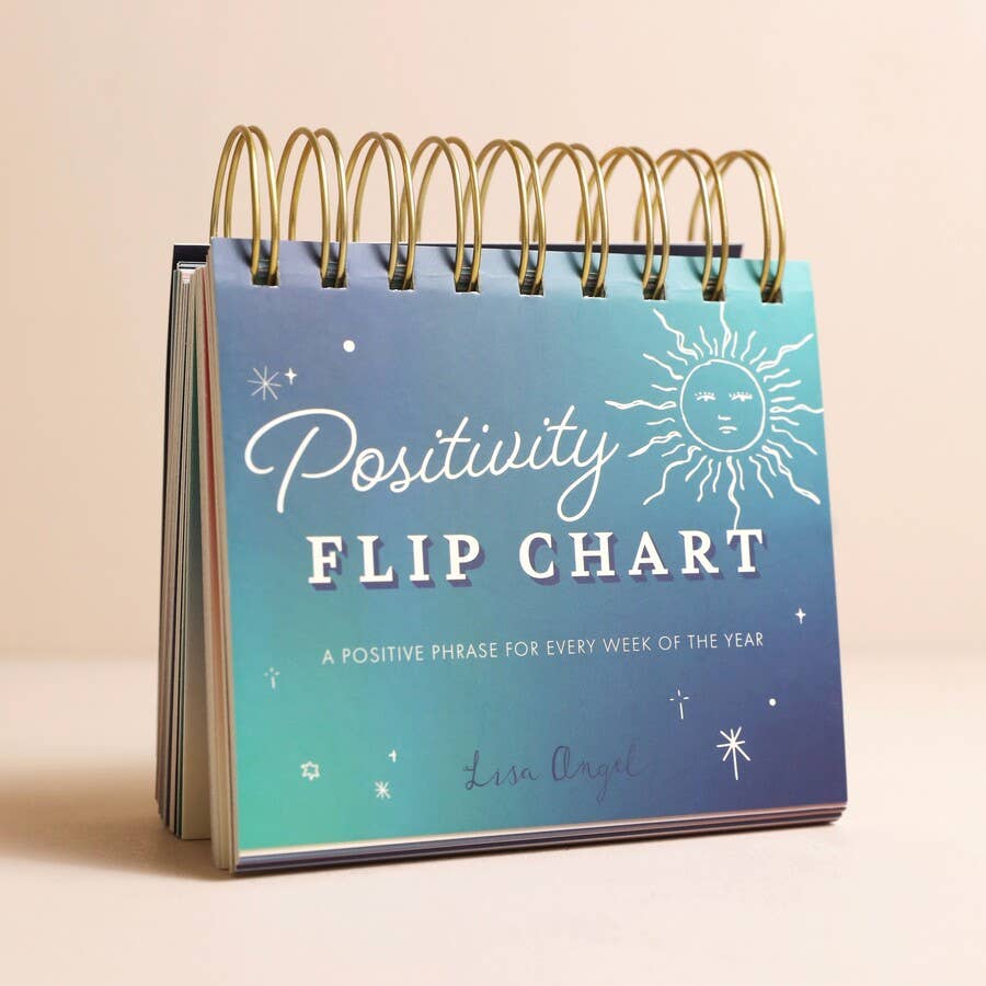 Celestial Positivity Flip Chart - Inspirational Quotes