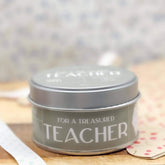 Crisp Apple Treasured Teacher Paint Pot Candle - Benny and Mollie