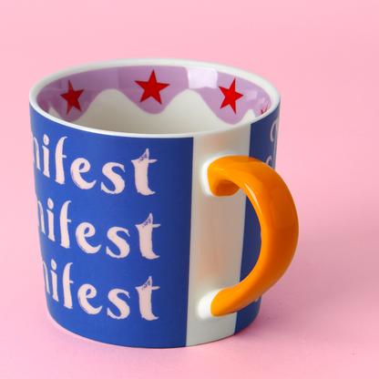 Manifest Manifest Manifest Mug – New Bone China