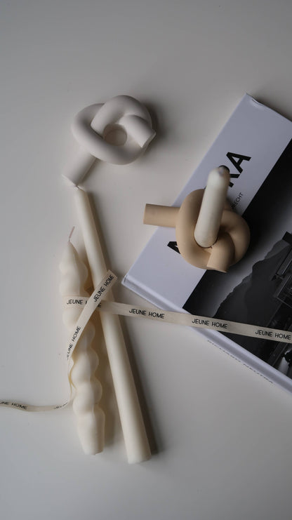 Knot Candlestick Holder - Benny and Mollie