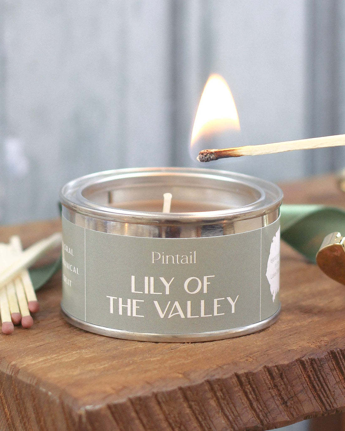Lily of the Valley Paint Pot Candle - Benny and Mollie