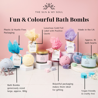 Luxury Enjoy the Magic Christmas Bath Bomb⎜Vanilla Scent