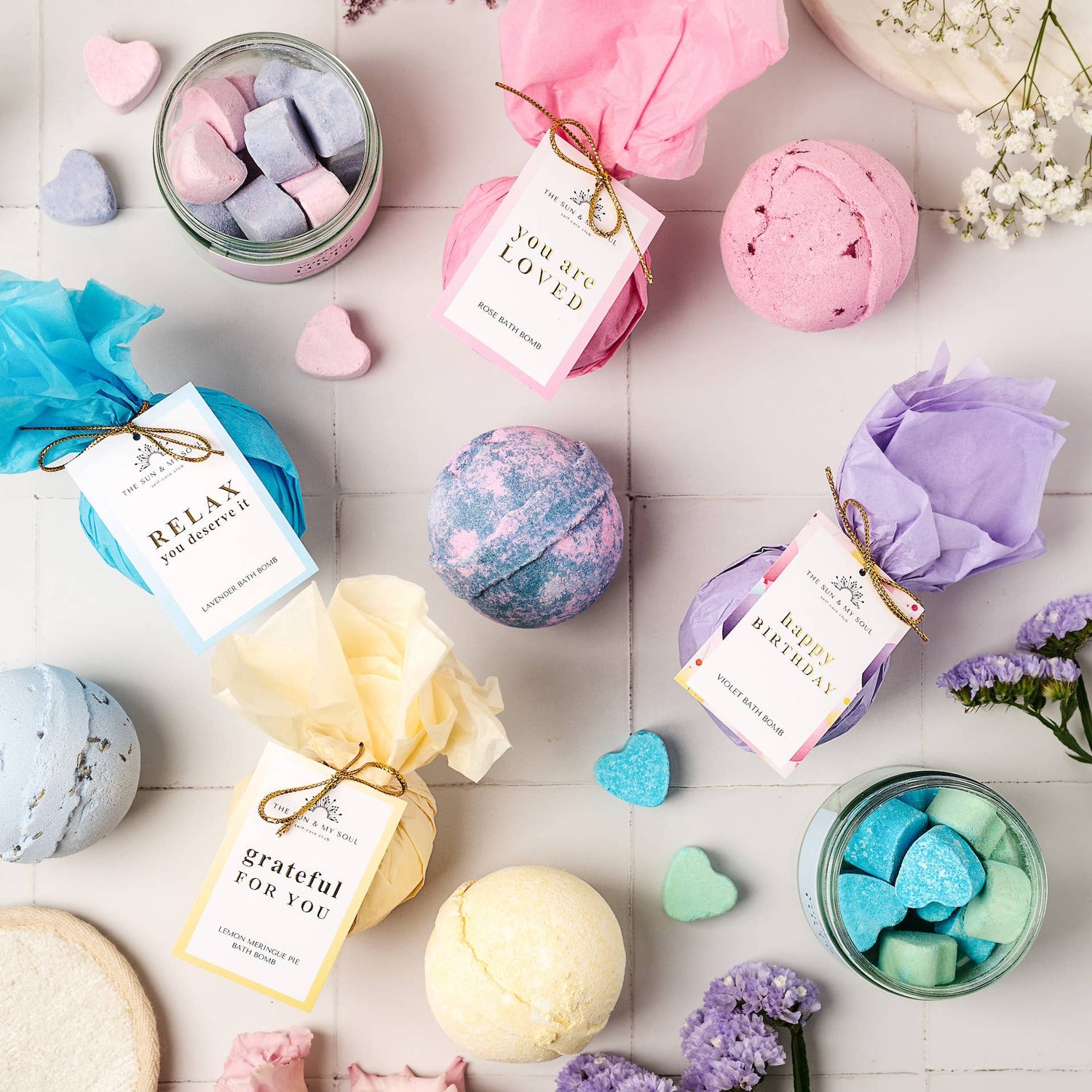 Luxury Self Love Bath Bomb | Rose Scent