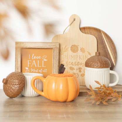 Pumpkin Ceramic Mug and Socks Set