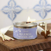 Bluebell Woodland Paint Pot Candle - Benny and Mollie