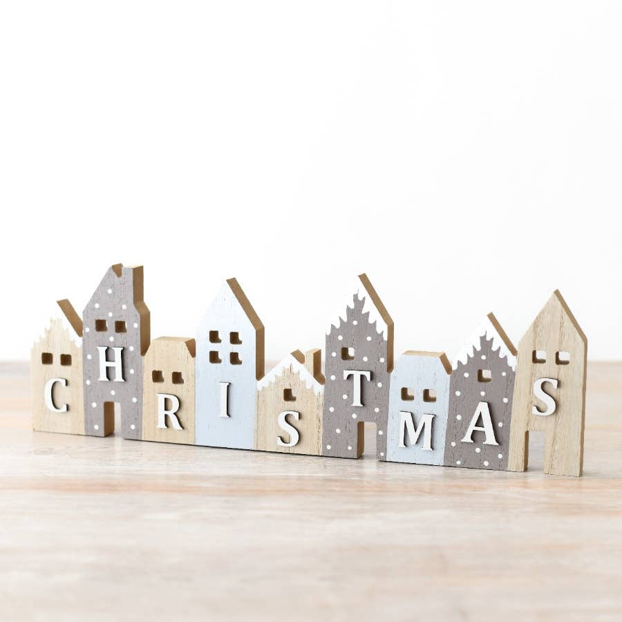 Wooden Christmas Houses