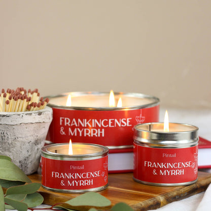 Frankincense &amp; Myrrh Paint Pot Candle