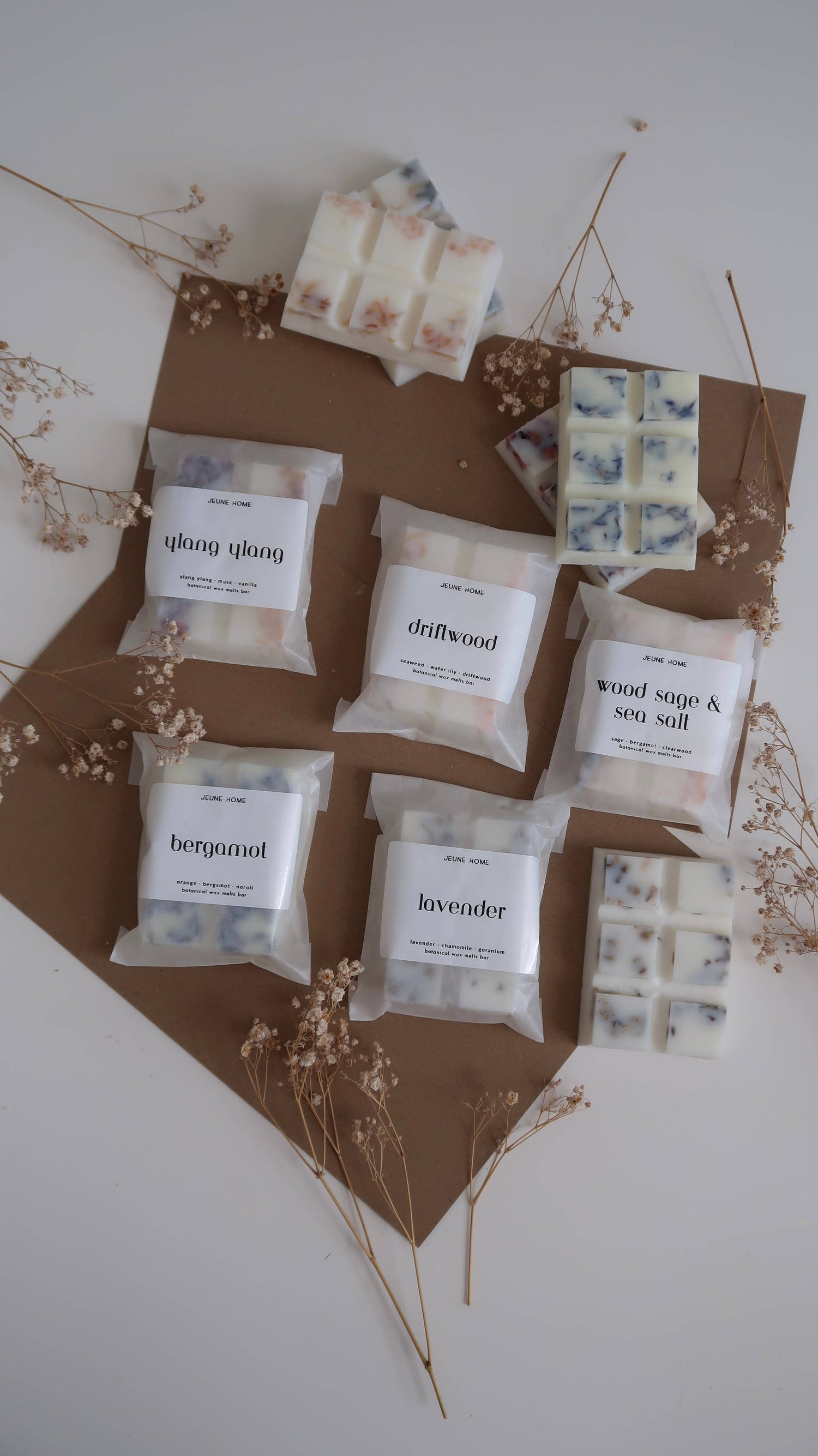 Scented Botanical Wax Melts - Benny and Mollie