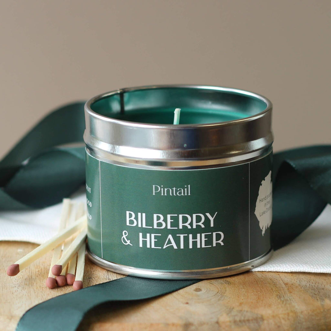 Bilberry &amp; Heather Paint Pot Candle - Benny and Mollie