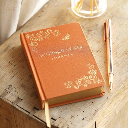 Orange Five-Year Thought a Day Journal