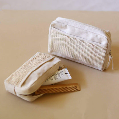 Beige Organics Accessory Pouch