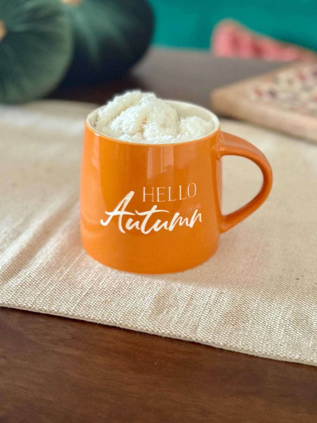 Hello Autumn Mug and Socks Set