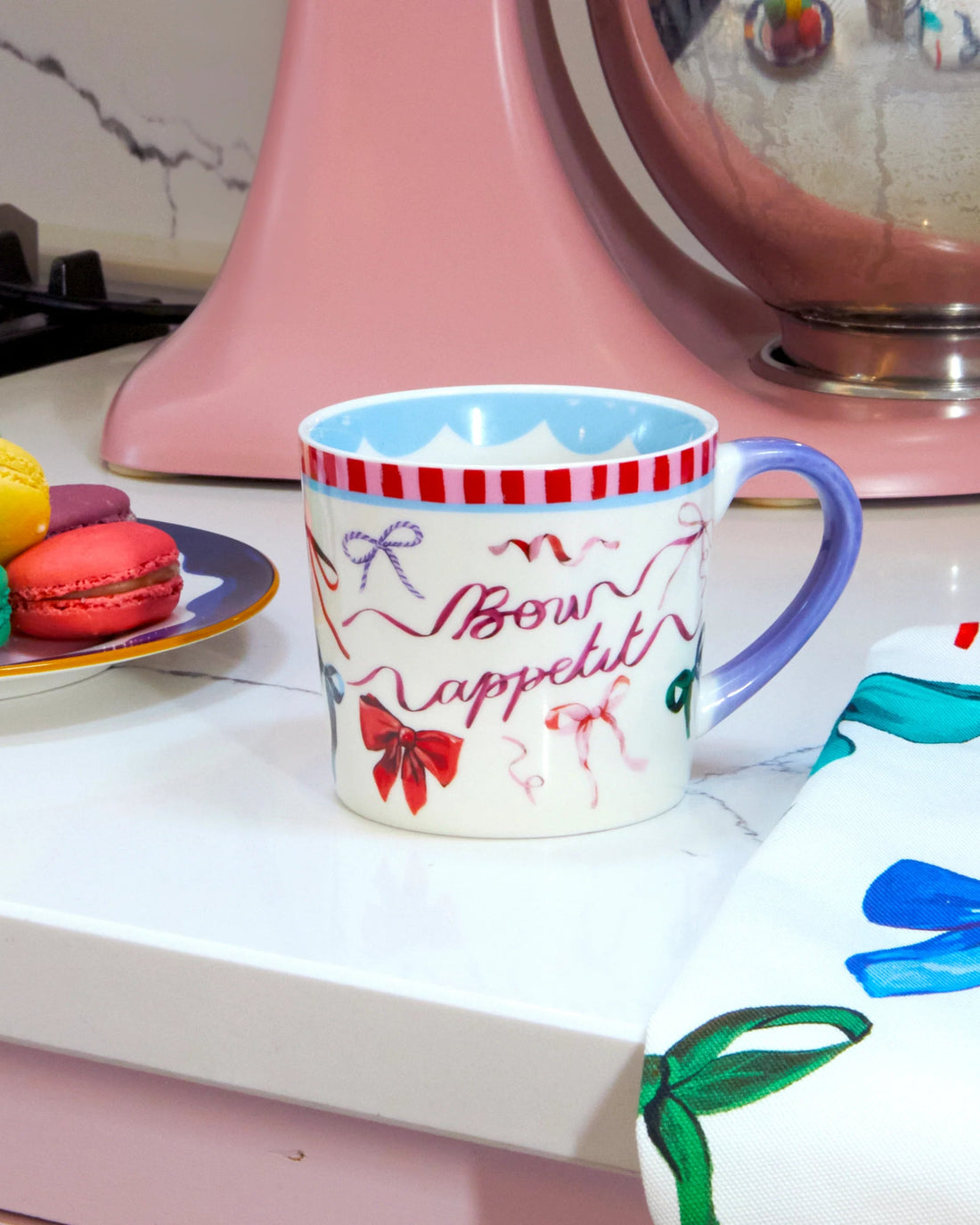 Bow Appetit Mug – New Bone China