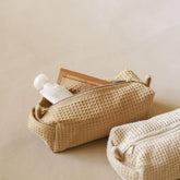 Organic Toast Waffle Accessory Wash Bag 