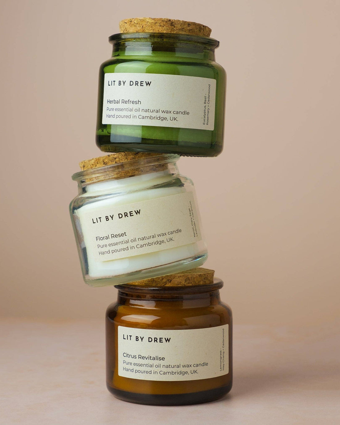Stacked Aromatherapy Candles