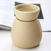 Beige Ceramic Oil & Wax Melt Burner - Benny and Mollie