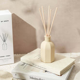 Beige Myrrh & Tonka Ceramic Reed Diffuser - Benny and Mollie