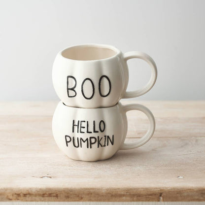 BOO Hello Pumpkin Pumpkin Mug