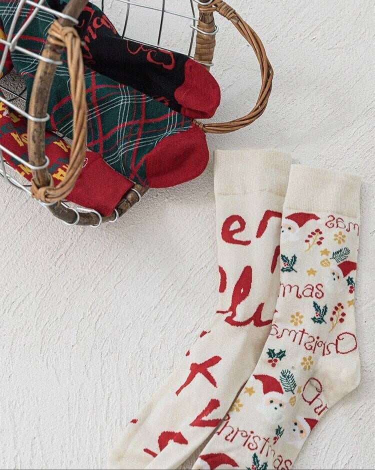 Christmas Winter Socks - Unisex - Benny and Mollie