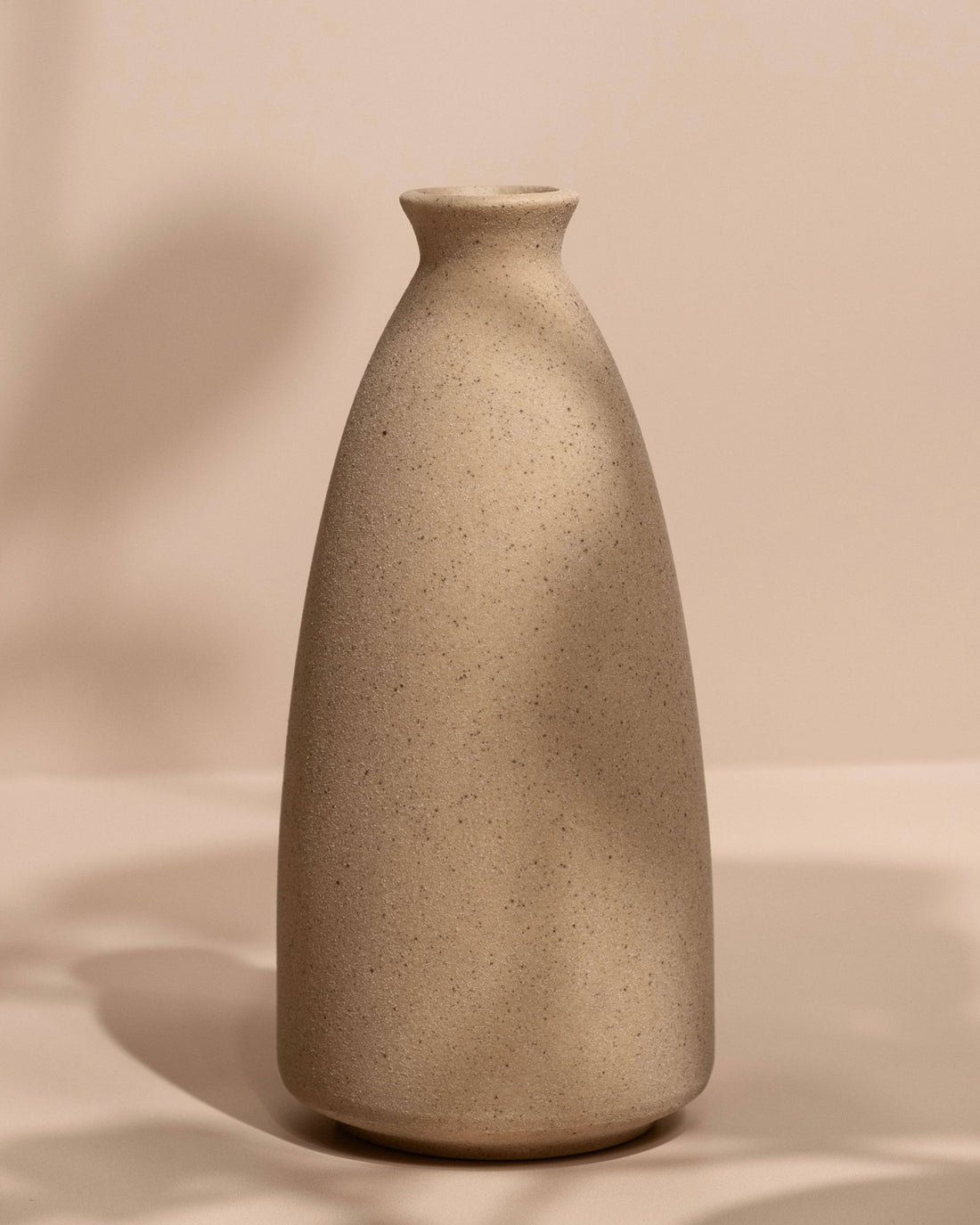 Ceramic Stoneware Vase - Sand - Benny and Mollie