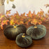 Deep Moss Luxury Velvet Pumpkins - Benny and Mollie