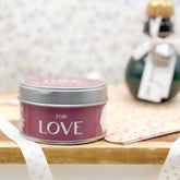 Patchouli and Tibetan Musk For Love Paint Pot Candle - Benny and Mollie