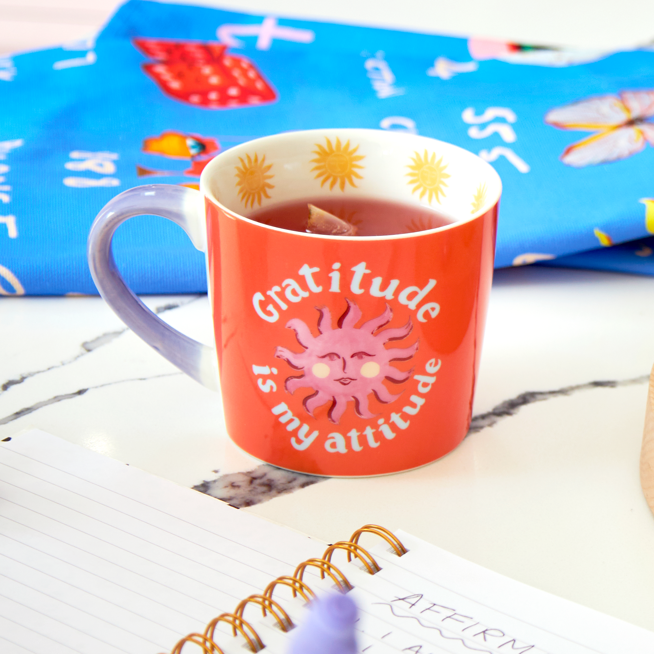 Gratitude Is My Attitude Mug – New Bone China - Benny and Mollie