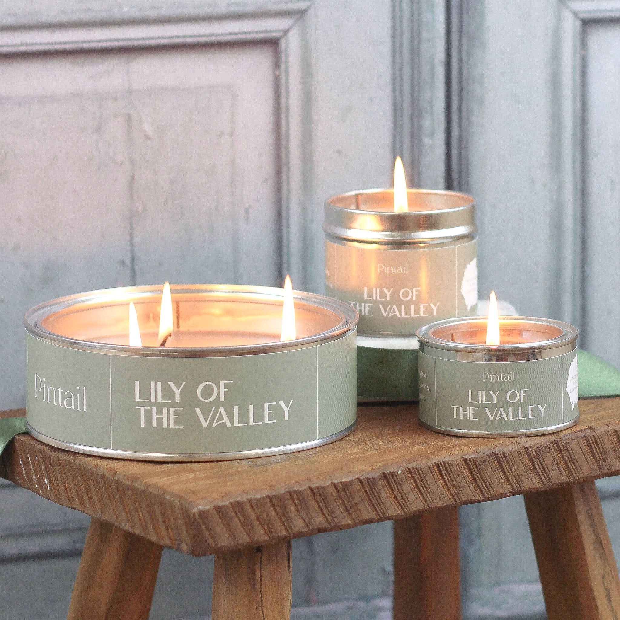 Lily of the Valley Paint Pot Candle - Benny and Mollie